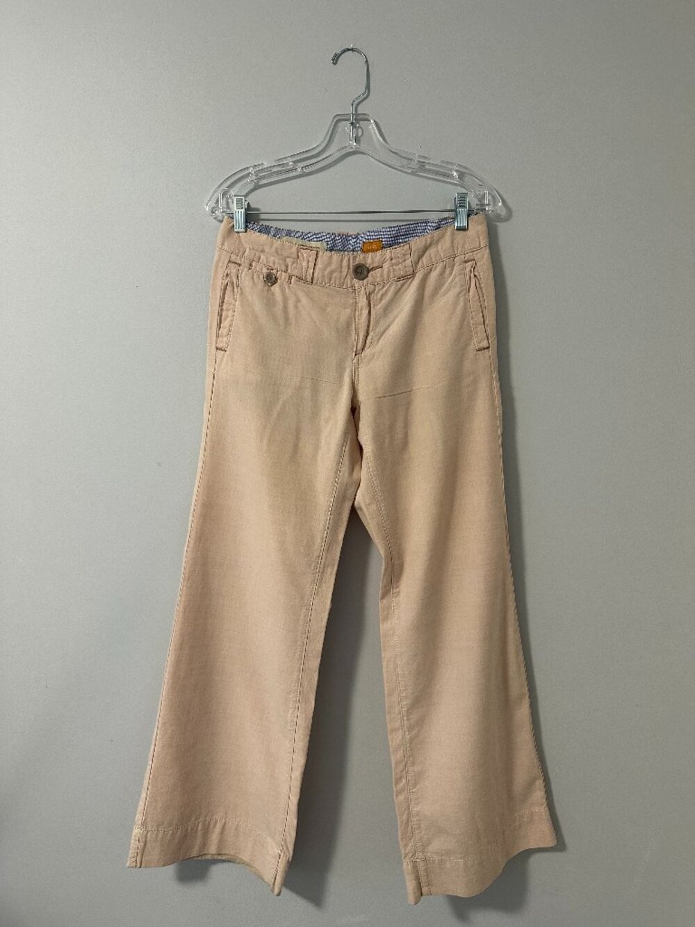 Pilcro Anthropologie Peach Wide Leg Pants Size 27